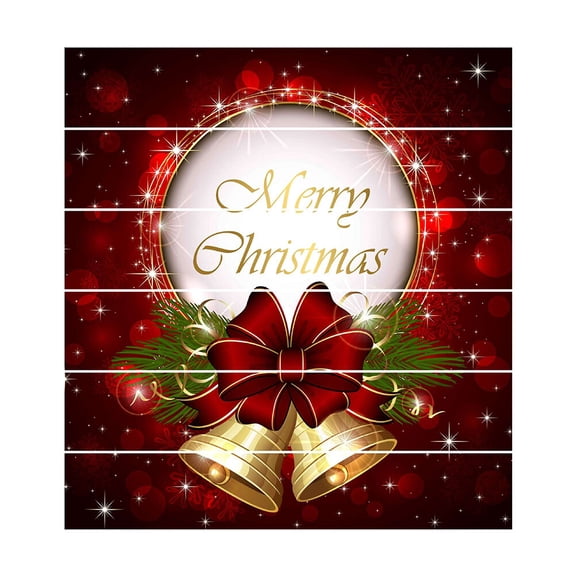 Linaichen Christmas 3D Stair Decoration Wall Sticker - 1pc
