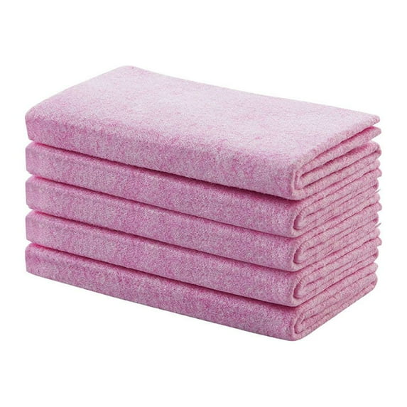 Linaichen Swedish Dishcloths, 5-Pack Cellulose Sponge Cloths