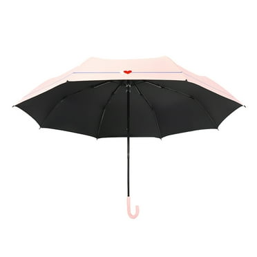 Linaichen folding umbrella Japanese Style U-Shape Handle Umbrellas Sun Protection Raining Umbrella
