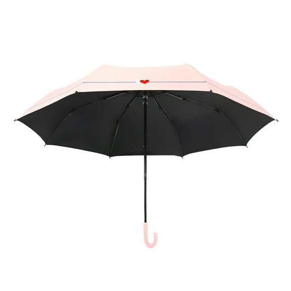 Linaichen folding umbrella Japanese Style U-Shape Handle Umbrellas Sun Protection Raining Umbrella