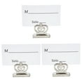 thumbnail image 1 of Linaichen place card holder 3 Pcs Photo Cards Holders Crown Note Clip Holders Table Centerpieces for Party, 1 of 8
