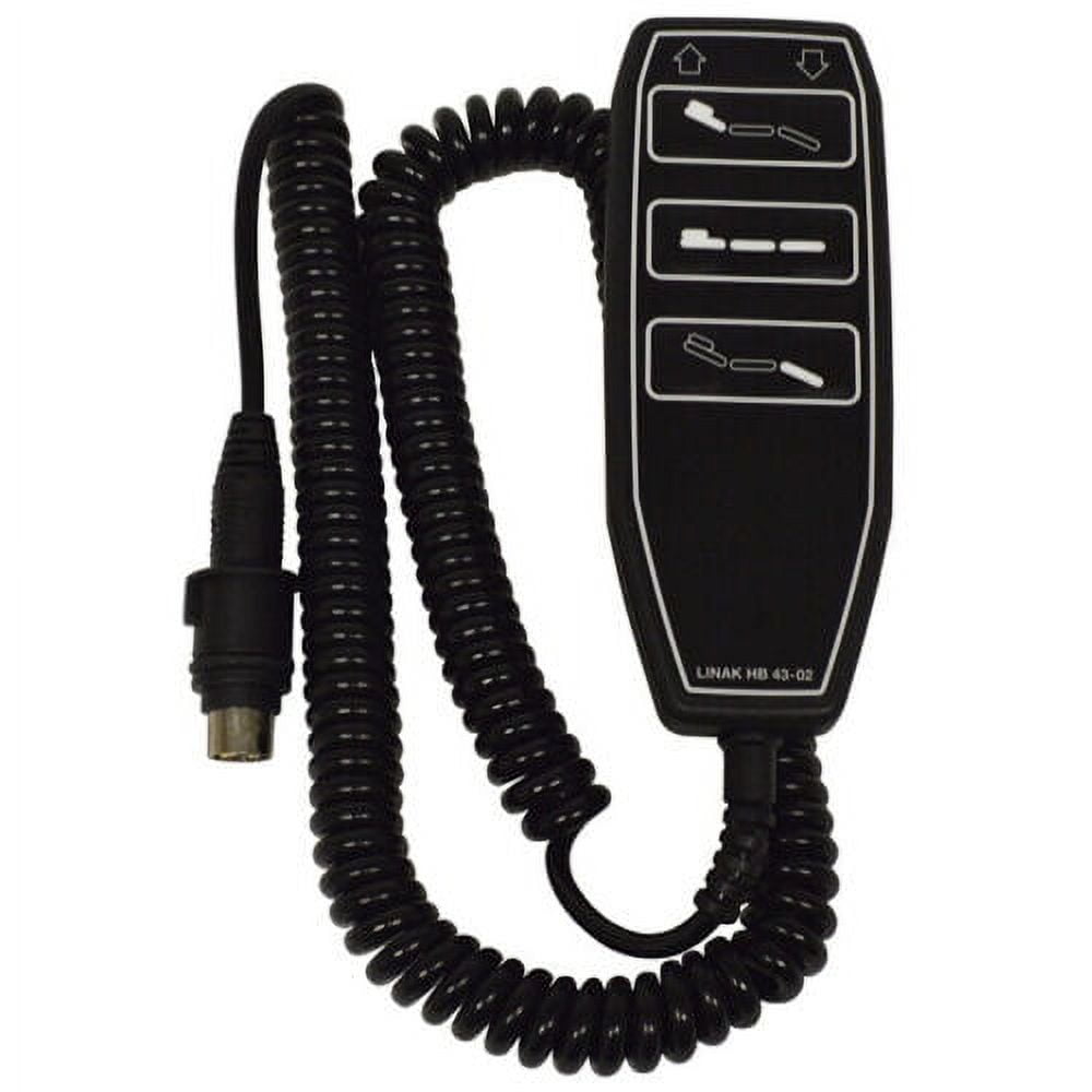 Linak Patient Bed Lift Hand Controller HB 4302, 6Button, 8Pin, 10ft