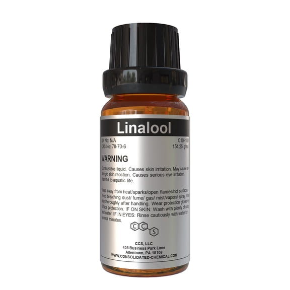 Linalool | High Purity Fragrance Compound - 30mL (1 Fl Oz)