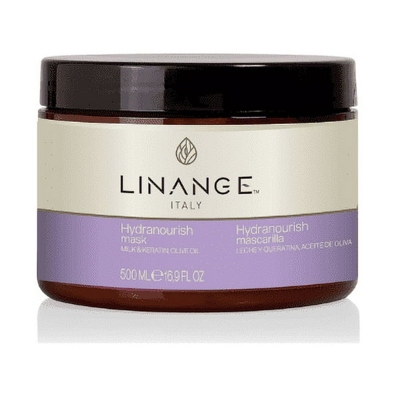 Linange Hydranourish Mask -Milk&Keratin, Olive Oil - 500ML