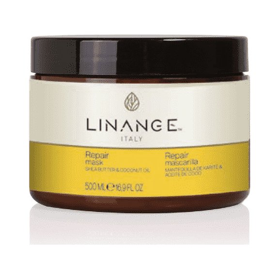 Linange Repair Mask with Shea Butter & Coconut Oil 500ml/16.9 oz