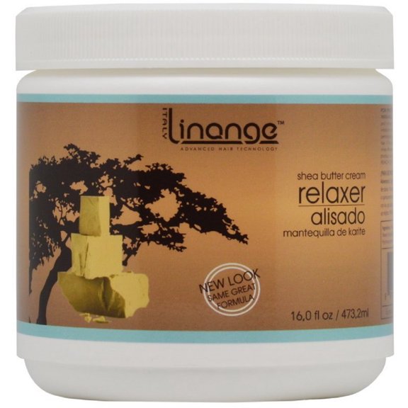 Linange Shea Butter Cream Relaxer 16 oz