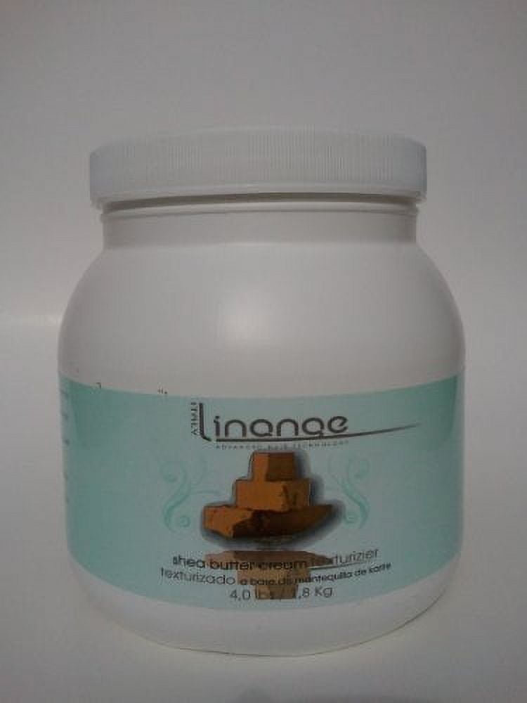 Linange Shea Butter Hair Relaxing Cream Texturizer, 4lbs/1.8kg