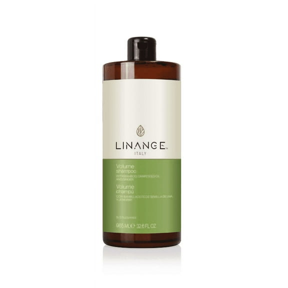 Linange Volume Shampoo with Bamboo, Grapeseed Oil and Ginger - 965ML
