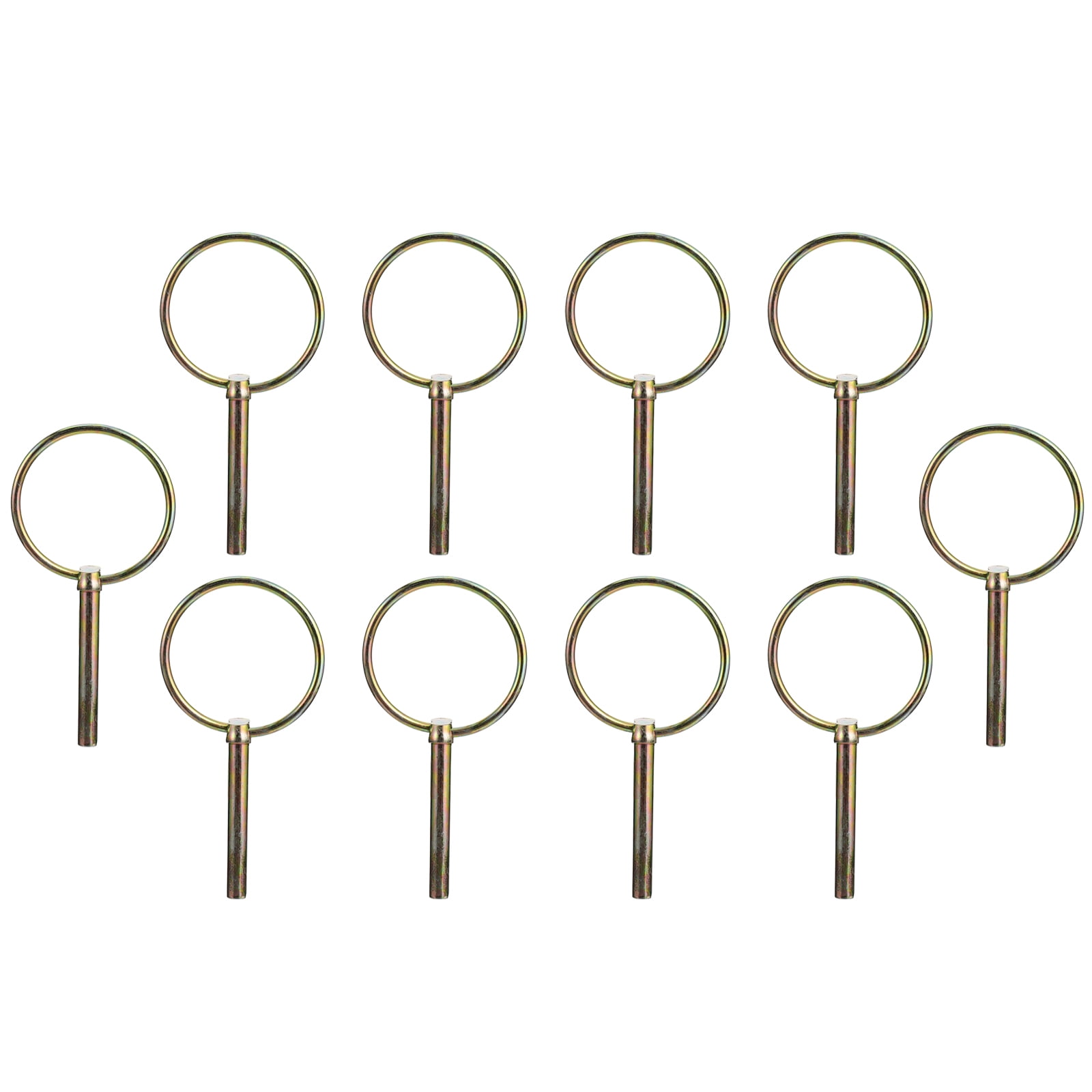 Linch Pin Clip Marine Hardware 10 Pcs Opin Guide Lawnmower Machine SpringLoaded Lynch for Farm