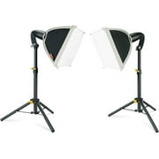 Linco 2-Pack LED Softbox Lighting Kit, 20x20cm