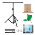 LINCO Tabletop 2.2x2.6ft TShape Backdrop Stand Background Support