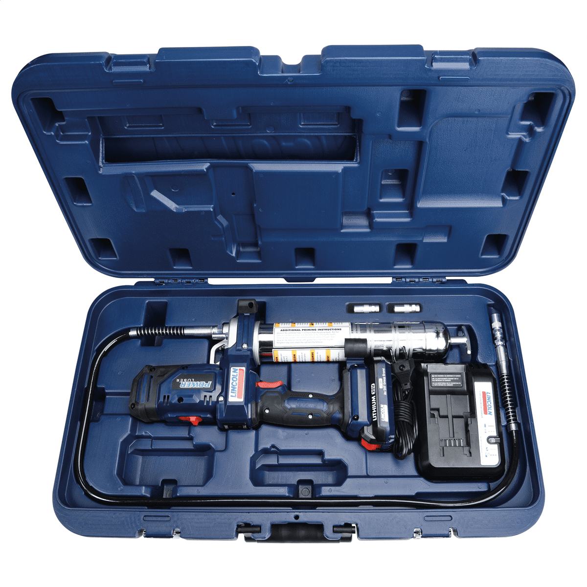 Lincoln 1886 PowerLuber 20V Lithium Ion 2 Speed Cordless Grease Gun - 1 Battery