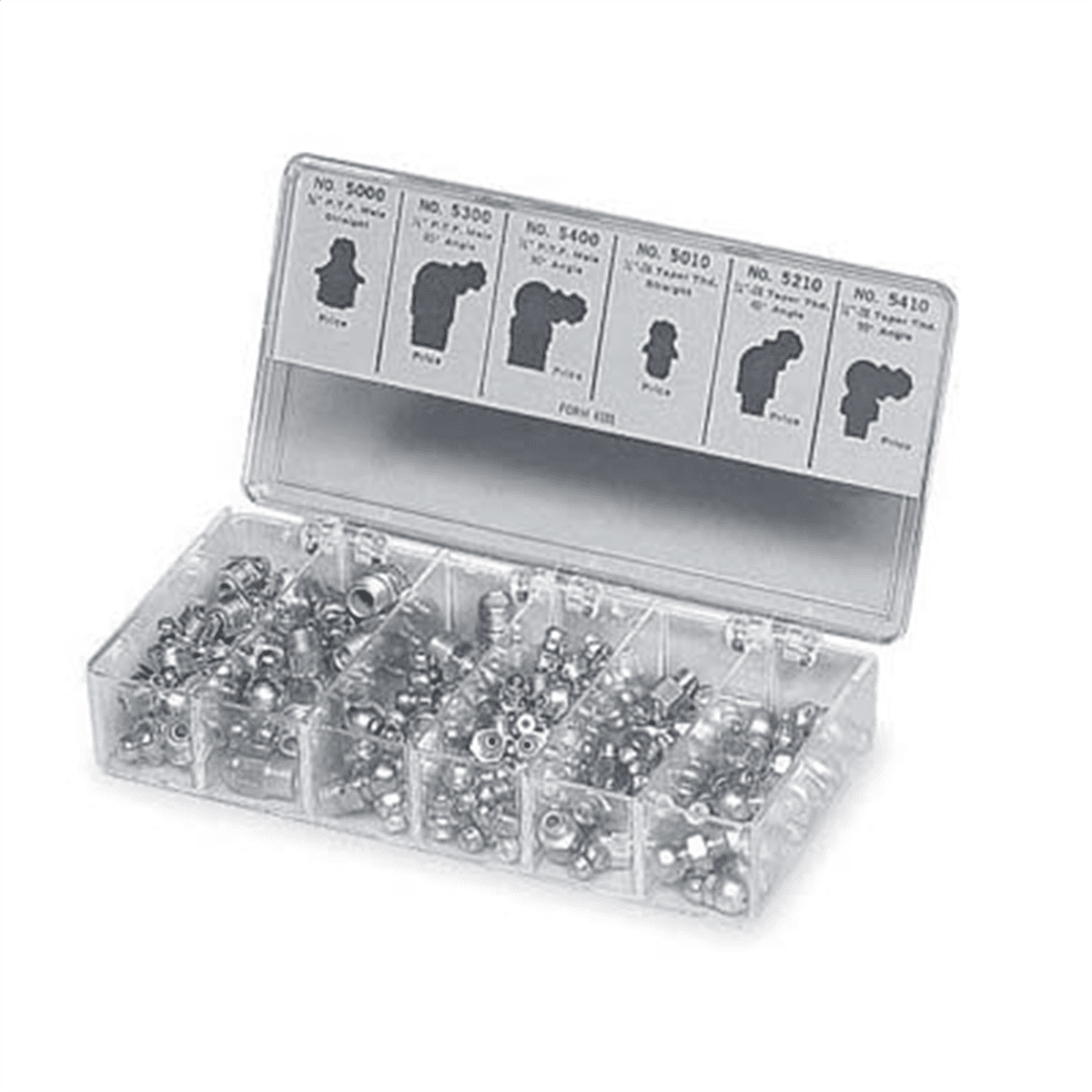 Lincoln 5469 - 100 Piece Grease Fitting Assortment