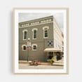 thumbnail image 1 of Lincoln Architectural 01 - Lincoln Illinois Photography Architecture Vintage Street Photography City Rural Geometric Travel Poster Oak Framed Wall Art Print 11 x 14 inches, 1 of 12