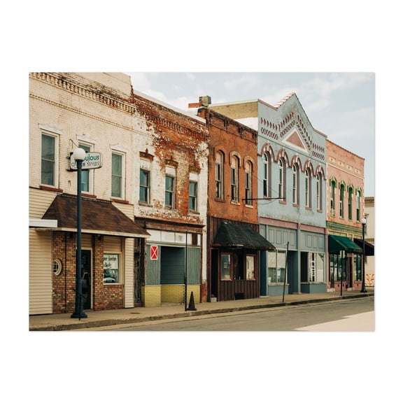 Lincoln Architectural 03 - Lincoln Illinois Photography Unframed Wall Art Print 5 x 7 inches