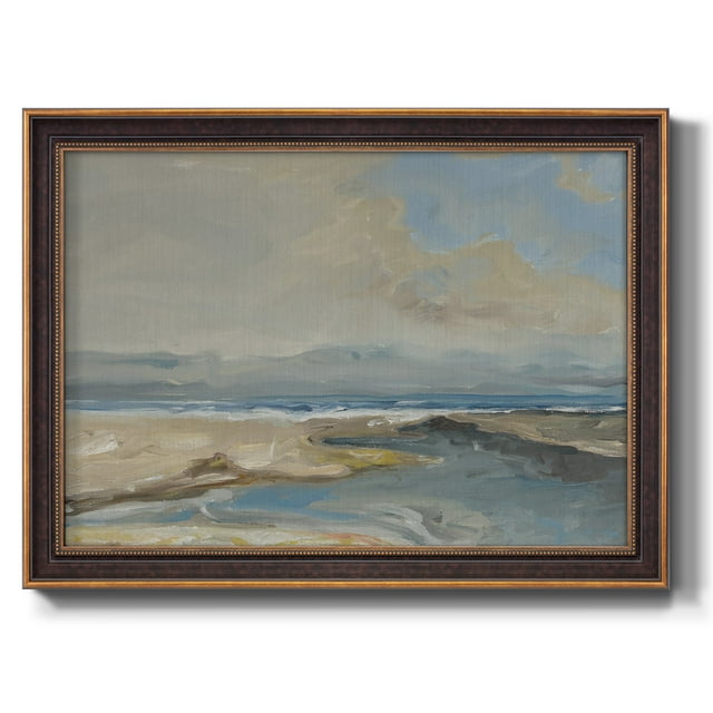 Lincoln Beach Premium Framed Canvas- Ready to Hang