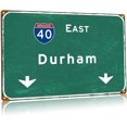 thumbnail image 1 of Lincoln City Street Sign West Interstate 80 Metal Tin Signs Highway Direction Instruction Signage Garage Airport Vintage Iron Plaque Bar Restaurant Club Wall Art Decor 16x24 Inch, 1 of 5