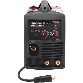 Lincoln Electric WELD-PAK Dual-Voltage 120/230V, 180 Amp, Inverter MIG Welder/Multi-Process Welder, Flux Core, Stick + TIG, Model# K5257-1