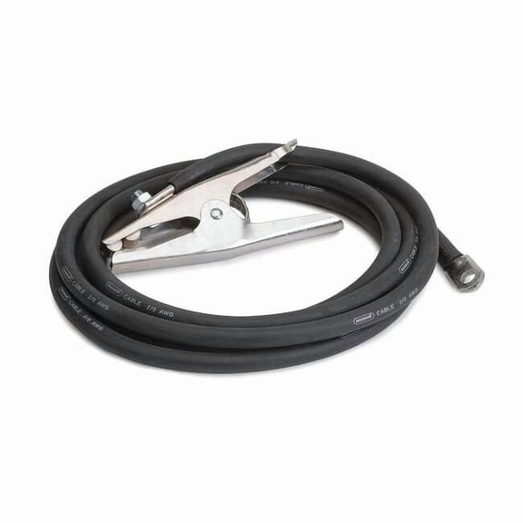 Lincoln Electric Cable Kit, 2/0 AWG, 15 ft, Ground Clamp K2150-1