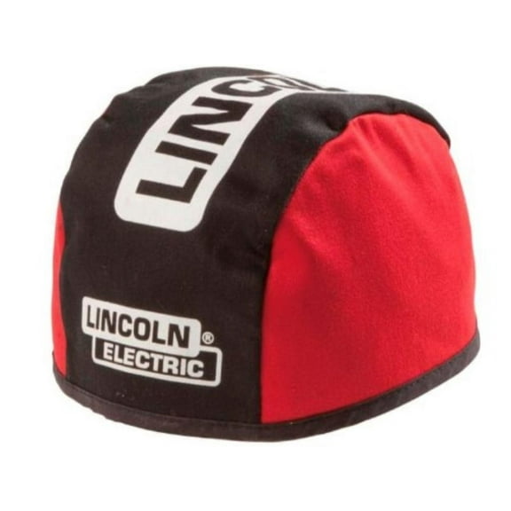 Lincoln Electric K2994-XL Flame Retardant Black/Red Welding Beanie