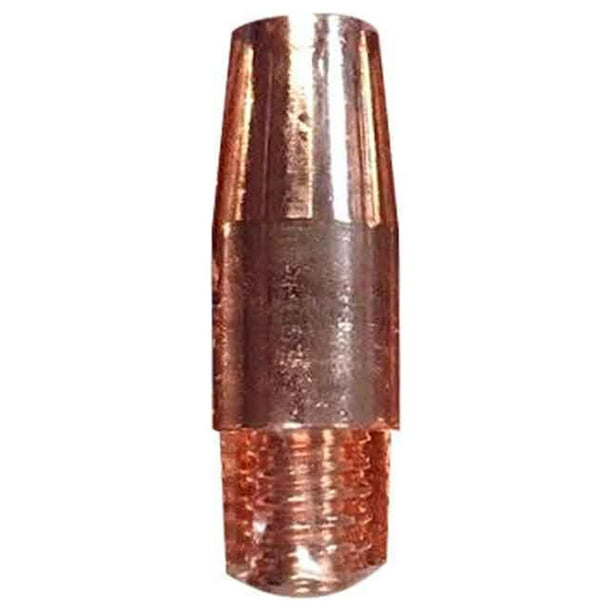 Lincoln Electric KP2744-035AT Copper Plus Contact Tips - Tapered .035" (0.9mm), Aluminum, 10 Pack