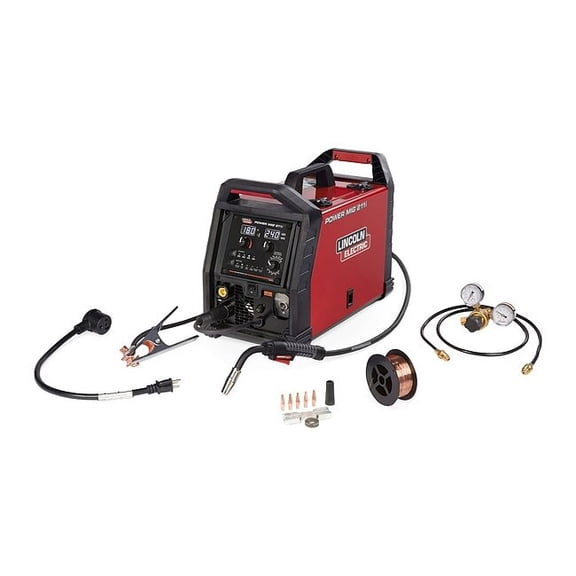 Lincoln Electric MIG Welder, Power MIG 211i, Single-Phase, 120V, 230V K6080-1