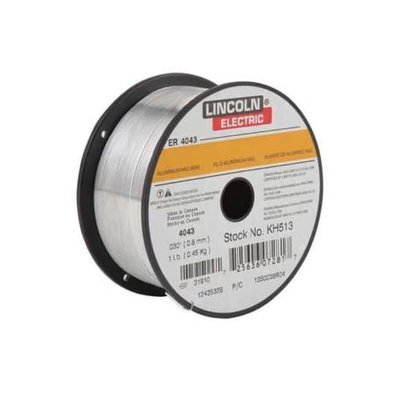 Lincoln Electric MIG Welding Wire,4043,.030,Spool KH513