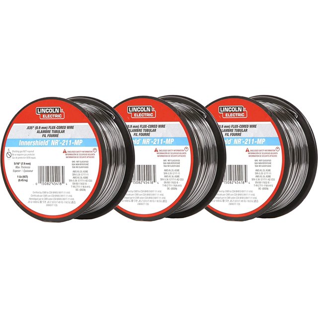 Lincoln Electric MIG Welding Wire, NR211MP, .035, Spool, Model