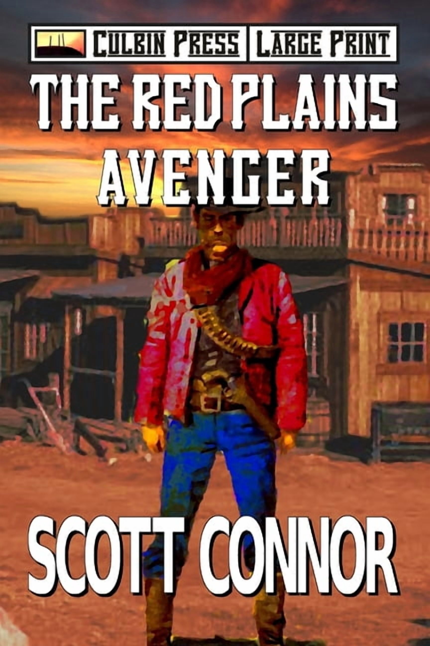 Lincoln Hawk Large Print The Red Plains Avenger: Large Print, Book 9, (Paperback)