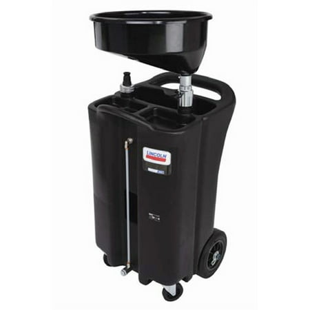 Lincoln Industrial 3626 26-Gallon Black Polythylene Fluid Drain