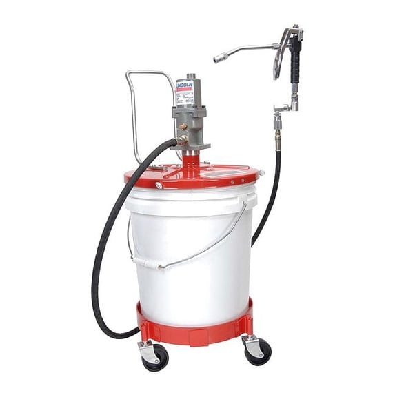 Lincoln Industrial Grease Pump,25 to 50 lb. Containers,40:1 4459
