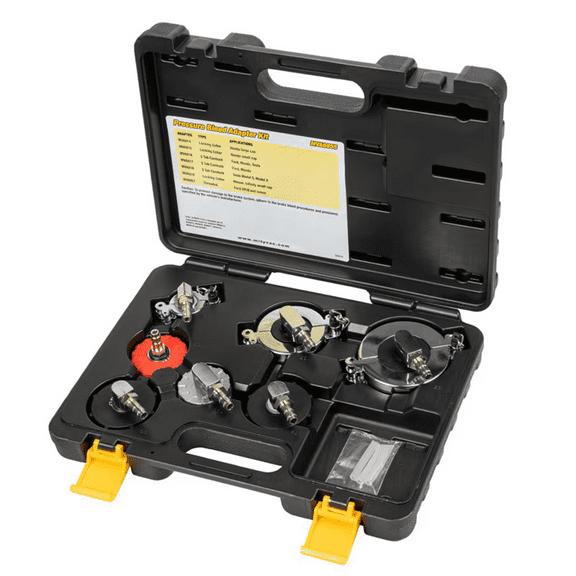 Mityvac MVA6855 Brake Bleeding Cap Set for Hybrid Electric Vehicles