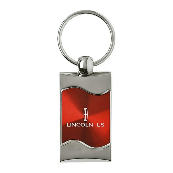 Lincoln LS Keychain & Keyring - Red Wave