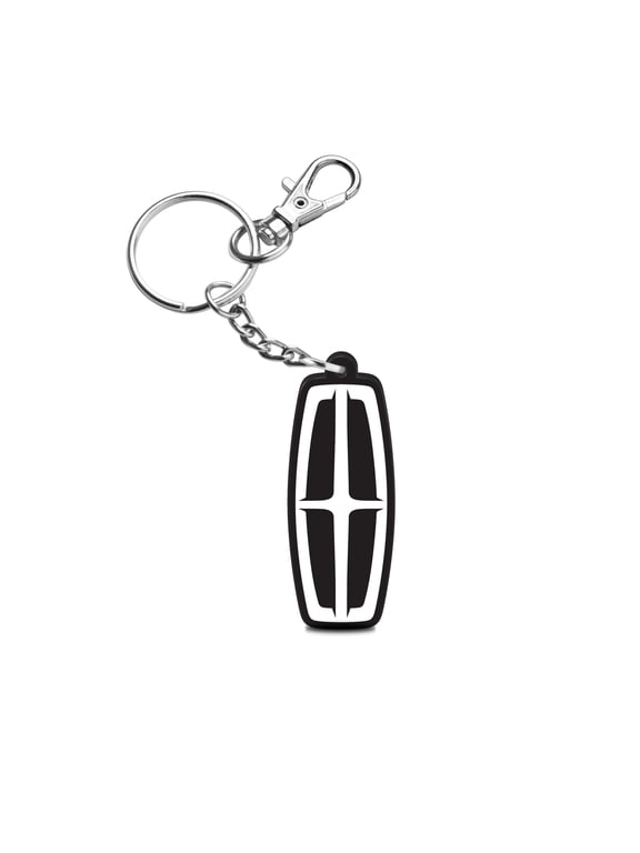Lincoln Logo Laser Engraved UV Full-Color Acrylic Charm Key Chain