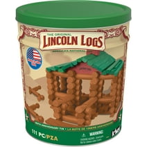 Lincoln Logs 100th Anniversary 111-Piece Collectible Tin