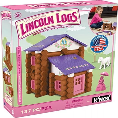 Lincoln Logs Country Meadow Cottage â€“ 137 Pieces â€“ Ages 3+ Preschool Education Toy price history and forecast - Lincoln Logs 00850