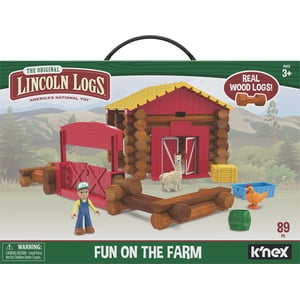 Lincoln Logs Fun on the Farm, 102-Piece Building Set