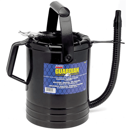 Lincoln Lubrication G528 8 Quart Painted Steel Flexible Measuring Spout