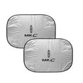 thumbnail image 1 of Lincoln MKC 2-28"x 24" Dual Panels Easy Folding Windshield Sun Shade, 1 of 4