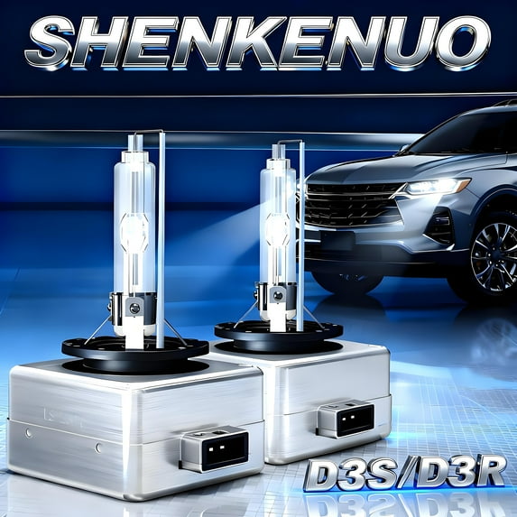 Front D3S HID Headlight Bulb for Lincoln MKS 2009-2016 High Low Beam Bulb Replacement 2x