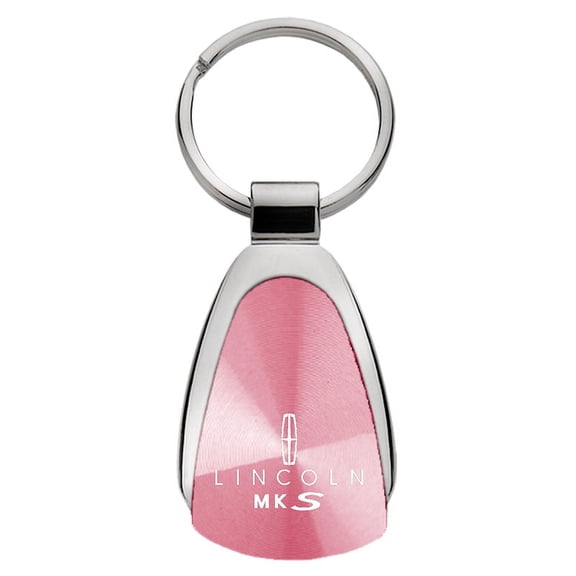 Lincoln MKS Teardrop Key Chain (Pink)