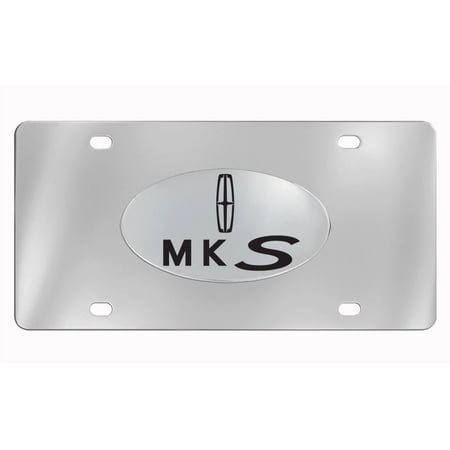 Lincoln MKS decorative vanity license plate cover 4 hole