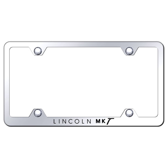 Lincoln MKT Laser Etched Logo Wide Body License Plate Frame (Chrome)