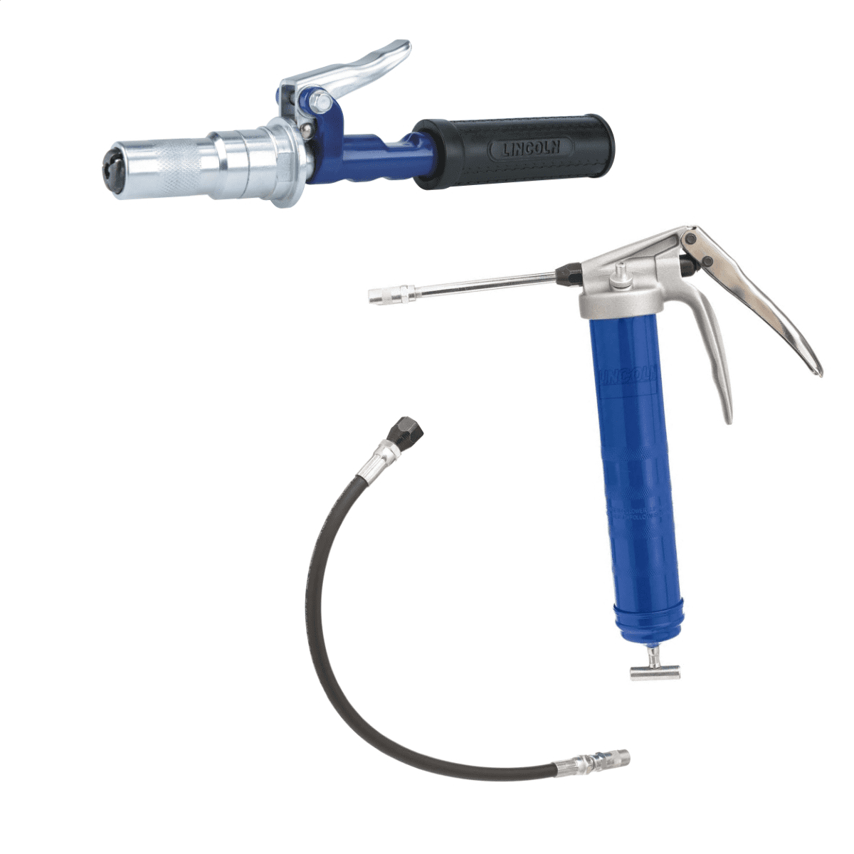 Lincoln MVB1040 Professional Greasing Kit Pistol Grip Gun Hose Coupler Auto