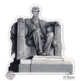 thumbnail image 1 of Lincoln Memorial - 8" Vinyl Sticker - For Car Laptop I-Pad - Waterproof Decal, 1 of 1
