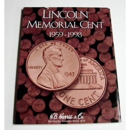 Lincoln Memorial Cent 1959-1998 Coin Folder