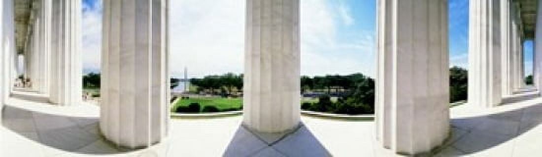Lincoln Memorial Washington DC USA Canvas Art - Panoramic Images (20 x 6)