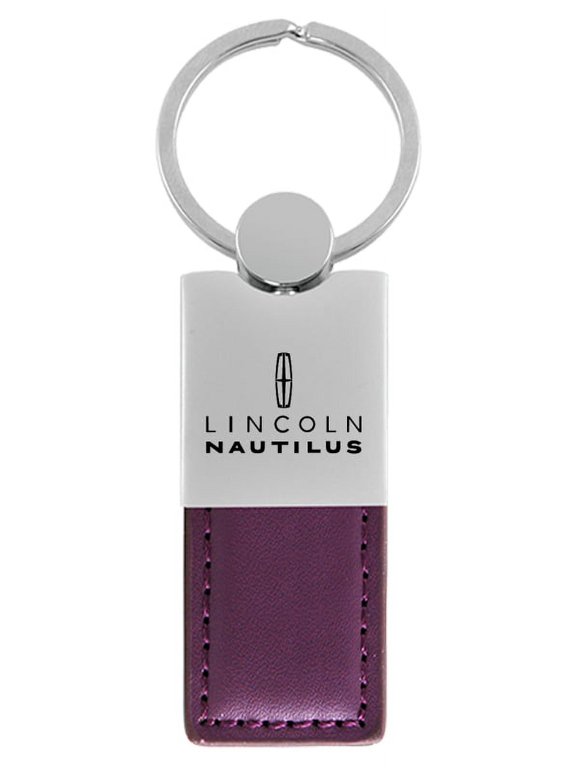 Lincoln Nautilus Oval Key Ring (Black)