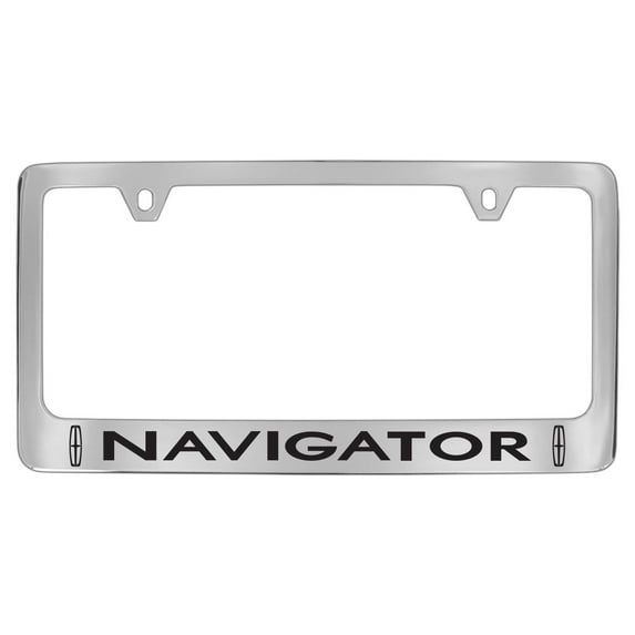 Lincoln Navigator Chrome Plated Metal License Plate Frame Holder