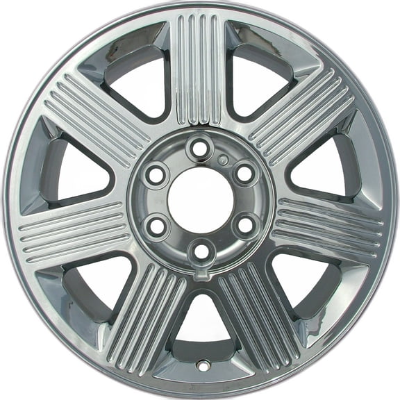2003-2008 Lincoln Navigator L 18" Silver OEM Factory Wheel Rim 2L741007AJ